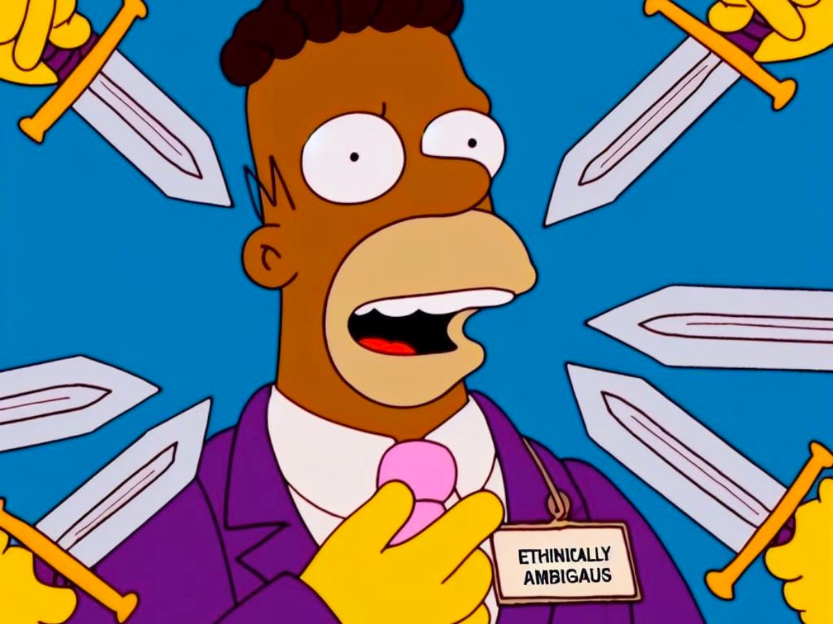 AI creates unintentionally ethnically ambiguous character similar to Homer Simpson