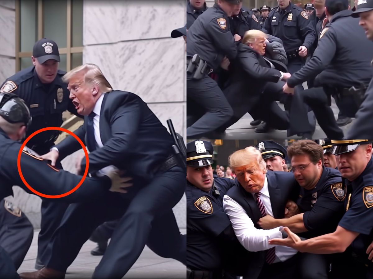 Are the Trump Arrest Photos Authentic or Fabricated?