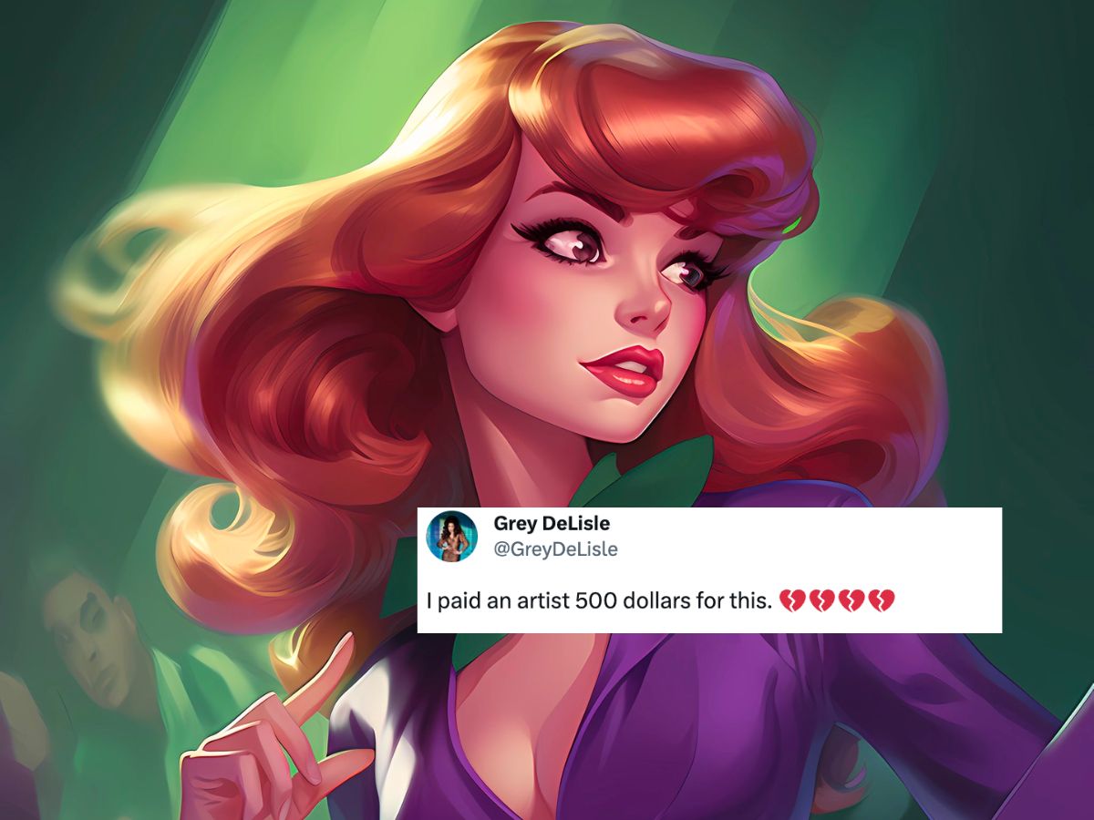 Voice actor Daphne was scammed out of $1,000 by AI art fraud
